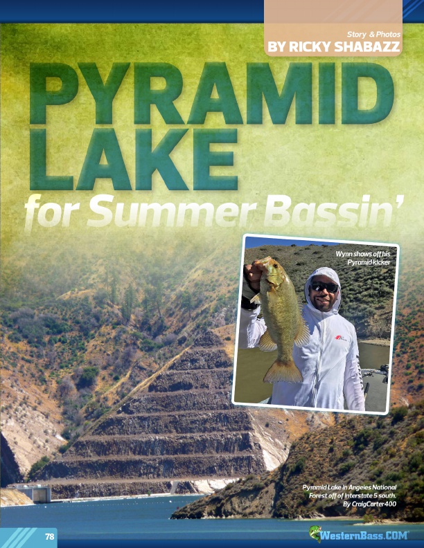 targeting bass at pyramid lake